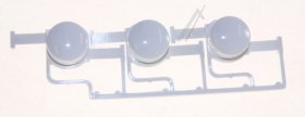 Button - 3303013100 Button White [Electrolux Aeg]