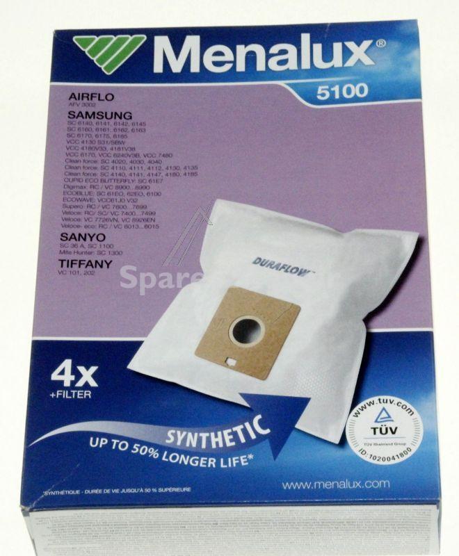 Vacuum Cleaner Bags - 9001961839 5100 4 Bags+1 Motorfilter [Electrolux Aeg]