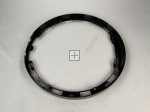 Flange Washing Machine Window - 42210908 Porthole Outer Plastic-c40-c41-black [Vestel]