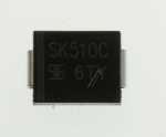 Taiwan Semiconductor Smd Diode - 100v-5a Sk510c Smd-schottky Diode Do-214ab-smc