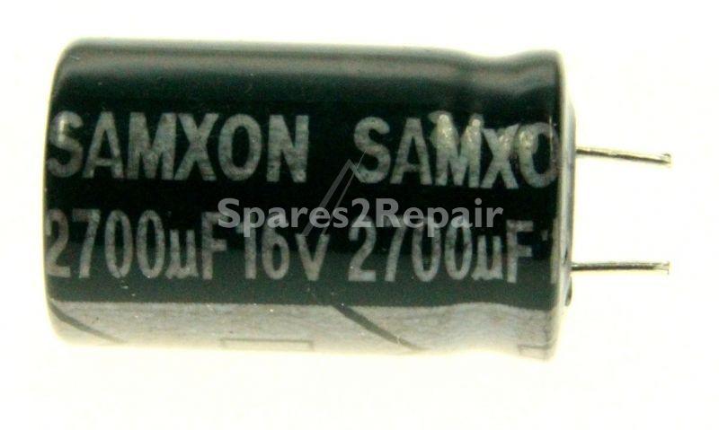 Vestel Electrolytic - 2700uf-16v 30062016 Elco Capacitor 105°c 2400ma 13x20mm