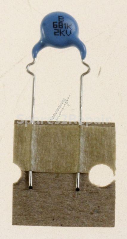 Samsung Ceramic Disc Capacitors - 680pf-2000v 2201-000984 Ceramic-chip-capacitor 680pf 10% 2kv y5p