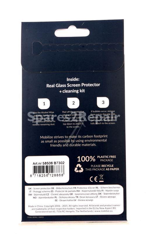 Mobilize Display Protective Film - 56286 Mobilize Glass Screen Protector Motorola Moto G52