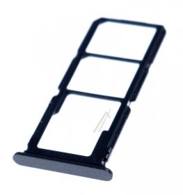 Oppo Sim card Holder - 2933826 Sim Bracket Aa341 Black Pc+gf Insert Injection With Insert