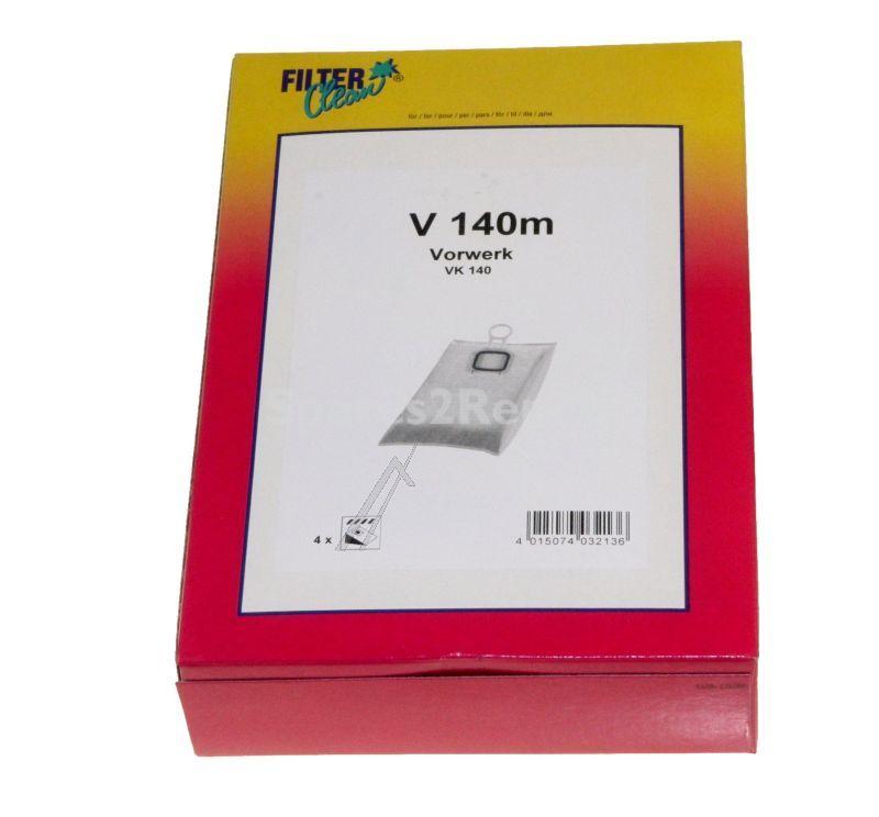 Filterclean Vacuum Cleaner Bags - V140m Dust Bags