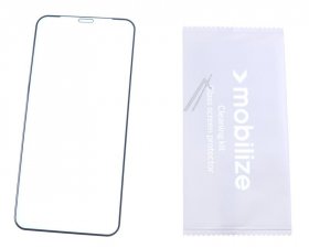 Mobilize Display Protective Film - 49028 Mobilize Glass Screen Protector - Black Frame - Apple Iphone X-xs-11 Pro
