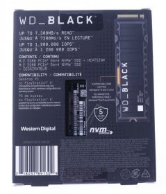 Western Digital Internal Ssd Drive - Wd Black 2tb Sn850x Nvme Ssd Supremely Fast Pcie Gen4 X4 M.2 Mit KuhlkÖrper Internal Single-packed