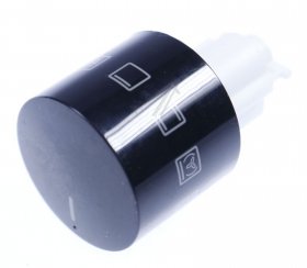 Timer Button - 140131916052 Knob Function Black 9+0 [Electrolux Aeg]