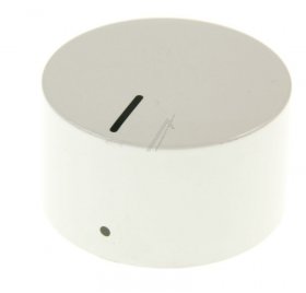 Button - 1173659010 Knob Silk Screened White [Electrolux Aeg]