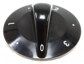 Control Knobs - 16043s02 Gas Knob Black [Sogedis]