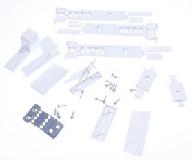 Mounting Parts - 12043874 Fixing Kit Sliding Hinge 1 High Door 2 0 [Bosch Siemens]