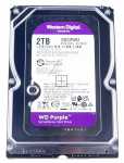 Western Digital Internal Hdd Drive - Wd Purple 2tb Sata 6gb-s Ce Hdd 8 9cm 3 5zoll Internal 256mb Cache 24x7 Bulk - WD23PURZ