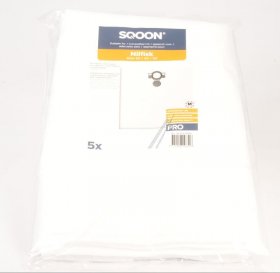 Sqoon Vacuum Cleaner Bags - 42279-5pro Vacuum Cleaner Bag 5 Pieces Alternative For Nilfisk 107419591 Attix 30-40-50 Series Pro
