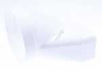 Airforce Extractor Hose Adapter - Afc4043006 Parte Finale Bianco