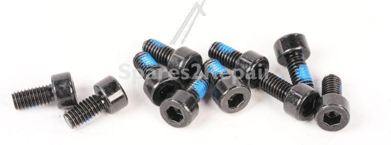 Segway Ninebot Screw - 10 01 0108 00 Inner Hexagon Cylindrical Head Black Zinc Plated Screw After Sale Kit_m4*8