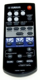 Yamaha Ir remote Control - Fsr80 Zg807600 Remote Control