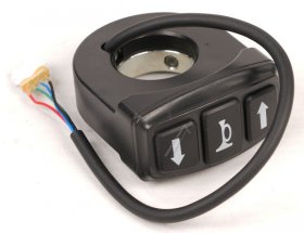 Platum Vehicle Lights - Spare108 Wts Switch On The Left With Horn
