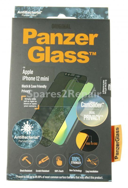 Panzerglass Display Protective Film - 2713 Display Protection Glass For Iphone 12 Mini Case Friendly Camslider Off Black
