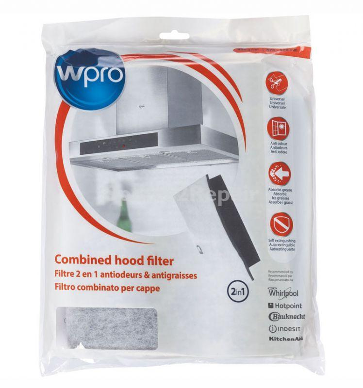 Grease Filter - C00380049 484000008524 Universal Filter Grease-carbon 2in1-470x570mm-450g-m² [Whirlpool Indesit]