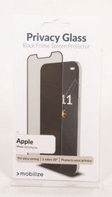 Mobilize Display Protective Film - 57282 Mobilize Privacy Glass Display Protection Film - Black Frame - For Apple Iphone 13-13 Pro-14