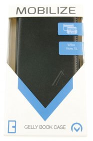 Mobilize Leather Bag Gsm - Mobilize Classic Gelly Wallet Book Case Wiko View Xl Black