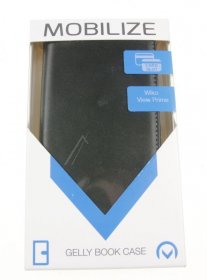 Mobilize Leather Bag Gsm - 23941 Mobilize Classic Gelly Wallet Book Case Wiko View Prime Black