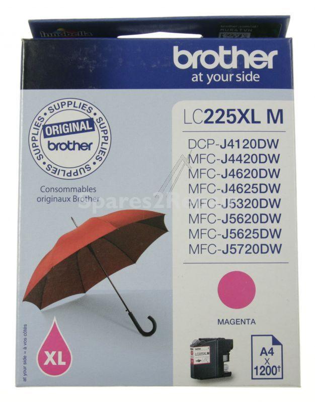 Brother Cartridge - Lc225xlm Ink Cartridge Magenta 1 2k