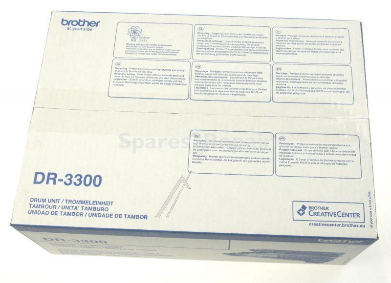 Brother Drum Assembly - Dr-3300 Drum Unit Black 30k