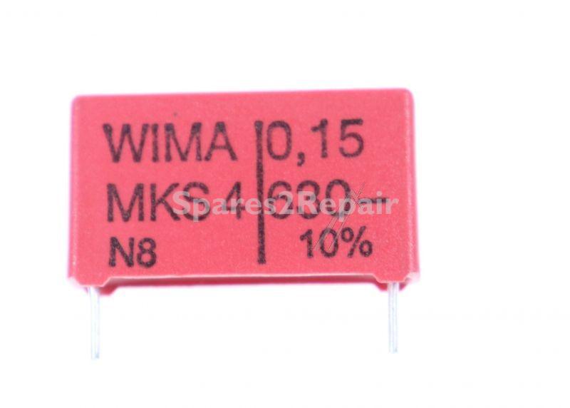 Wima Mks4 Pulse Capacitor - 0 15uf-630v Mks4j031505b00kssd Mks4-capacitor Rm=22 5mm