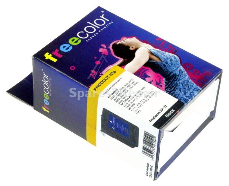 Freecolor Cartridge - Hp27a-ink-frc K20113f7 Ink Cartridge Black For Hp C8727a-27 Bk