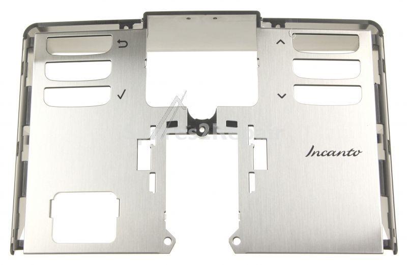Saeco Casing Cover - 421944055211 Upper Housing Cover Insert Silver-black Smrg-t Unit