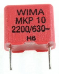 Wima Pulse Capacitors - 2200pf-630v Mkp10 Capacitor For Pulse Applications Pcm=7,5