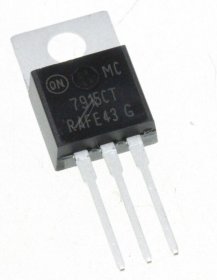 On Semiconductor Fixed Voltage Reg. Neg. - 7915ct Voltage Reg. -15v,7915,to220-3 Typ: