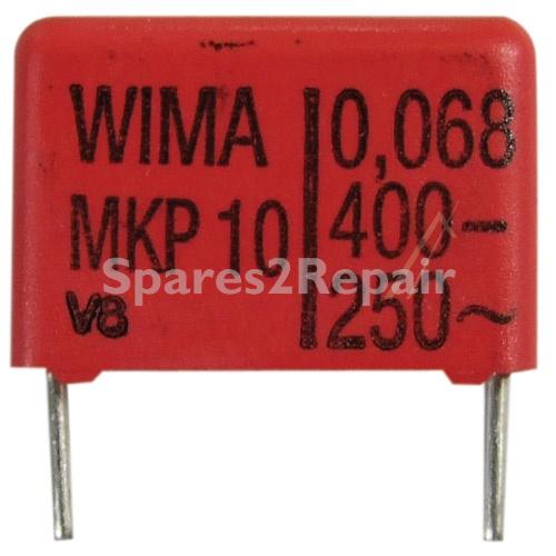 Wima Pulse Capacitors - 0 068uf-400v Mkp1g026804c00jssd Mkp10-pulse Capacitor Rm=15mm