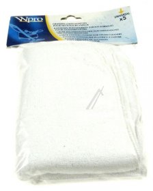 Workshop Service Aids - C00494010 481281728525 *vcb*5large Cotton Cloths For Steam Clea [Whirlpool Indesit]