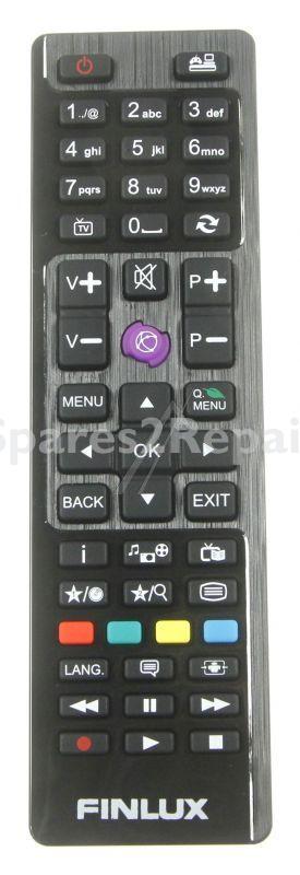 Vestel Ir remote Control - 23253925 R-c 4849 Finlux (gray-s)(black-p)