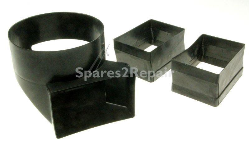 Fireplace - 80164106 Chimney Complete Satin Steel [Electrolux Aeg]