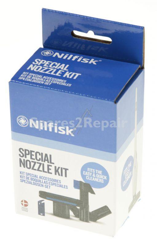 Nilfisk Vacuum Cleaner Nozzle - 128389276 Special Nozzle Kit For Easy And Quick
