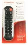 Superior Universal Remote Control - Simply Numeric Suptlb002 Universal Remote Control