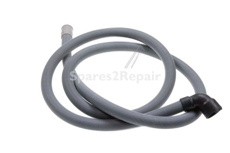 Tp Reflex Outlet Pipe - 2 1m Universal Drain Hose Right Angle Fit 21mm And 29mm