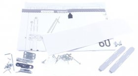 Schlep Hinge - C00640530 488000640530 Installation Kit Sliding Hinge [Whirlpool Indesit]