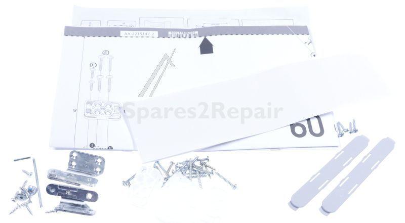 Schlep Hinge - C00640530 488000640530 Installation Kit Sliding Hinge [Whirlpool Indesit]
