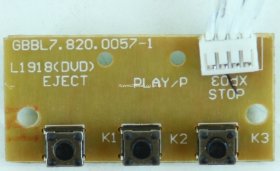 Akura ABLDVD2626W-HDID - Buttons - GBBL7.820.0057-1 - L1918(DVD)