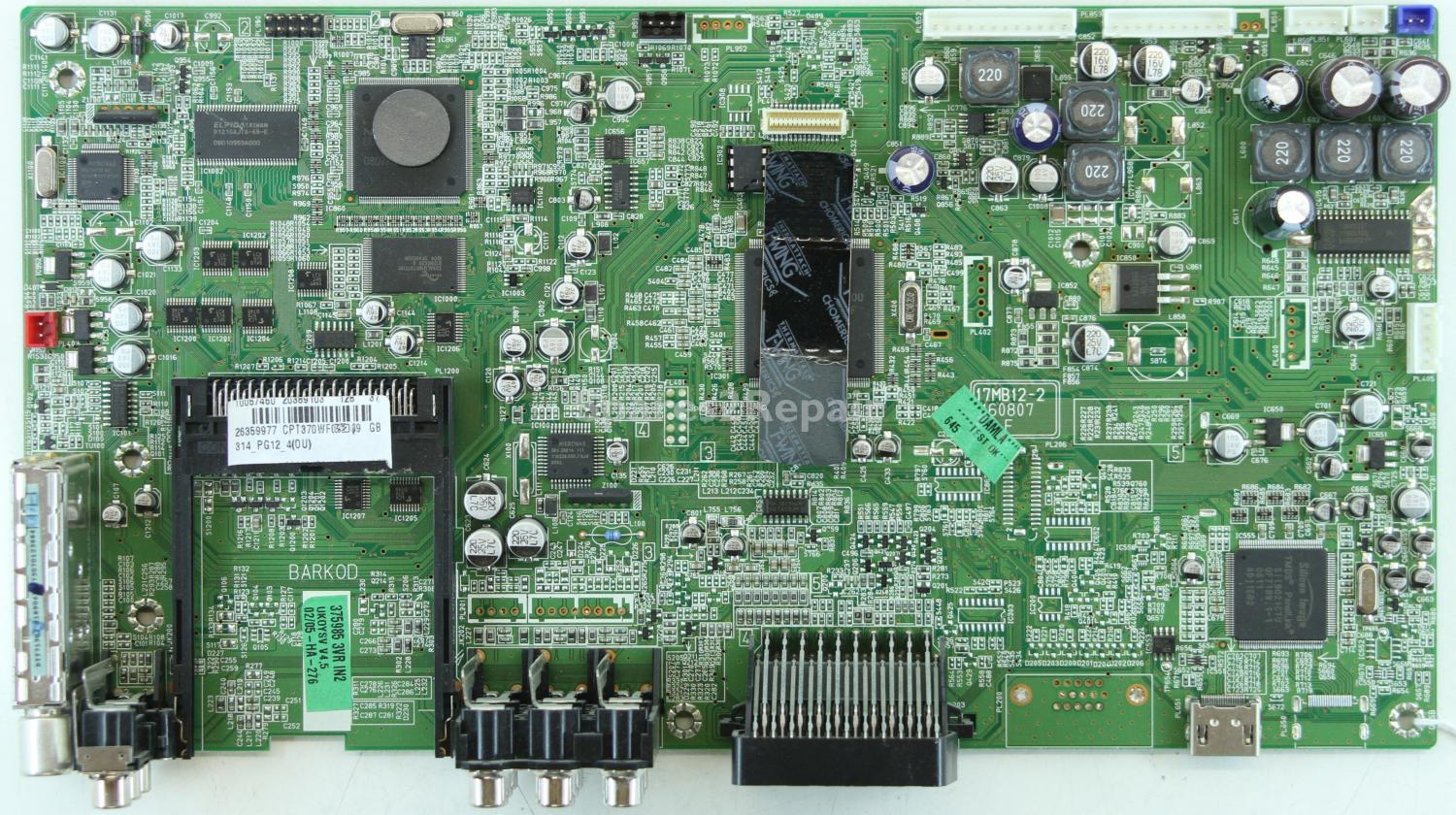 Acoustic Solutions LCD37761HDF - Main AV - 20389103 - 17MB12-2 - 160807 - LF