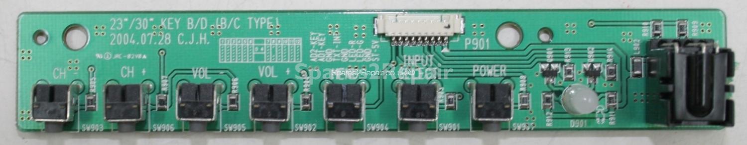 Baier LCD 27 - Buttons - 23-30 KEY B-D (B-C TYPE)