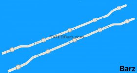Samsung LED Backlight Array Samsung BN96-36232A / BN96-36234A 32" CY-JJ032AGHV5H CY-JJ032AGHV6H V5DN-320SM0-R4 R5 2pcs