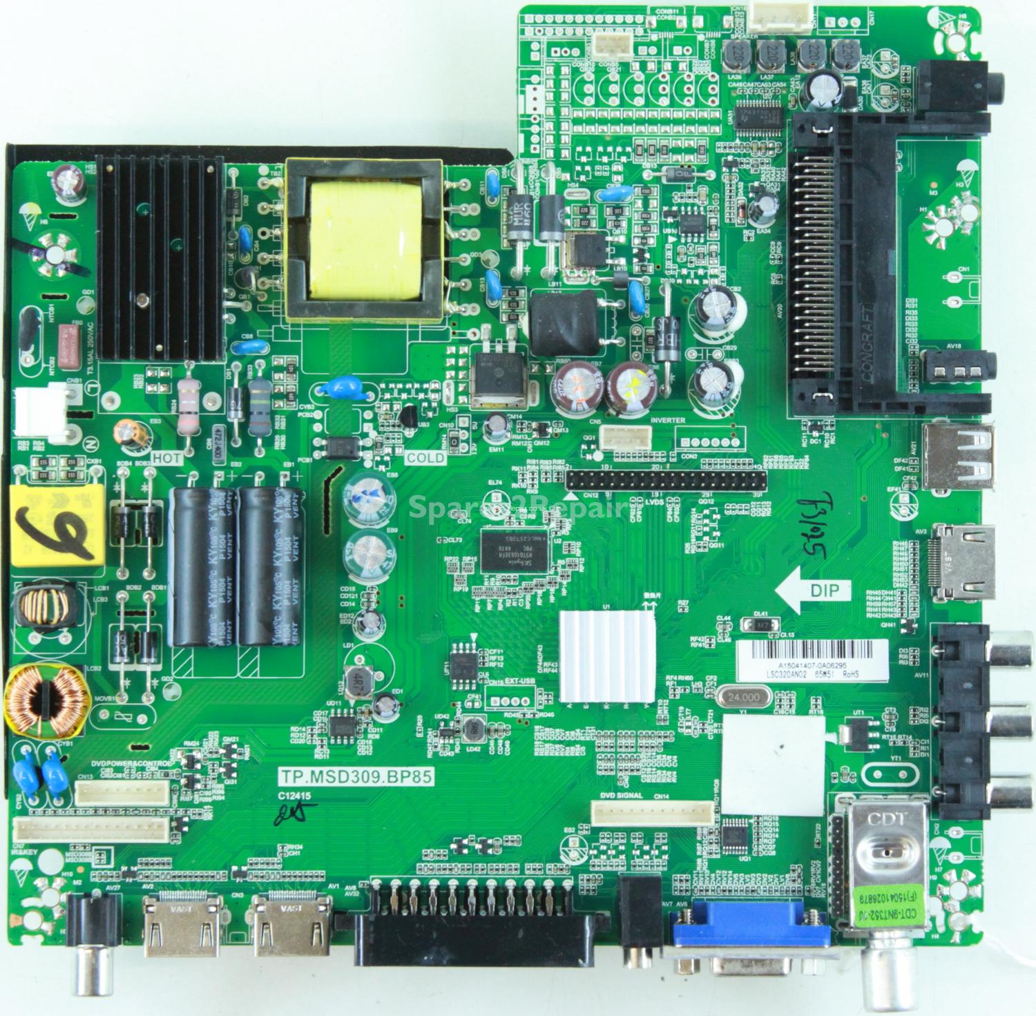 Bush 32/133I-WB-5B2-HKDUS-UK - Main AV - TP.MSD309.BP85 C12415 - LSC320AN02 - A15041407 - 4502422-3 CVTE