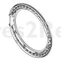 Housing Frame - 8072237012 Front Frame Porthole White [Electrolux Aeg]
