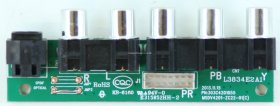 JVC LT-40C551 - Side AV - MSDV4201-ZC22-01(C) - 303C4201055