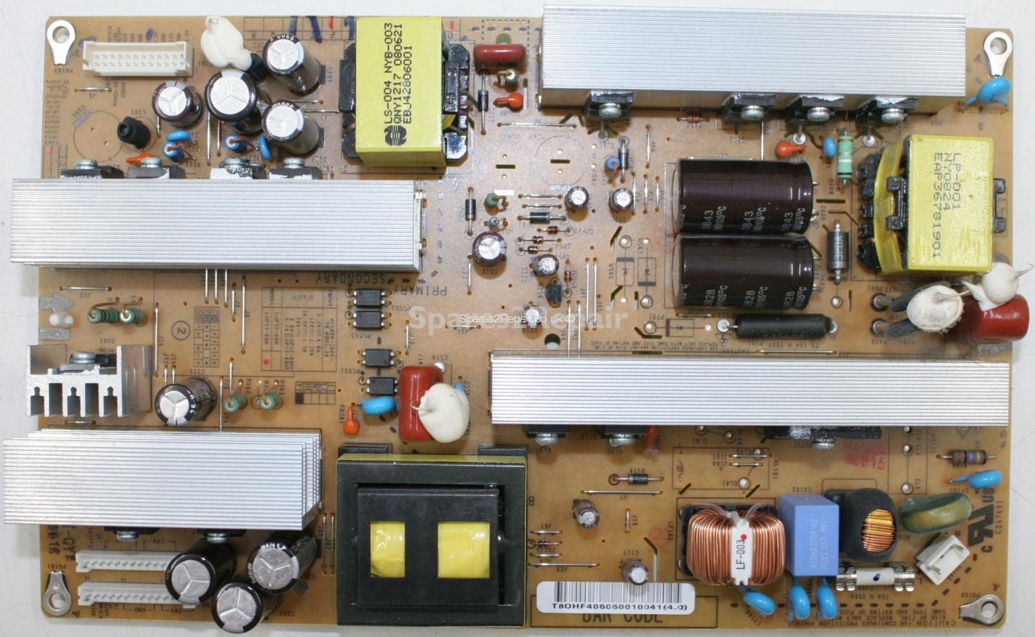 LG 37LG5010 - PSU - LGP37-08H - EAY40505001 - EAX40097901/10 - Rev 2.0
